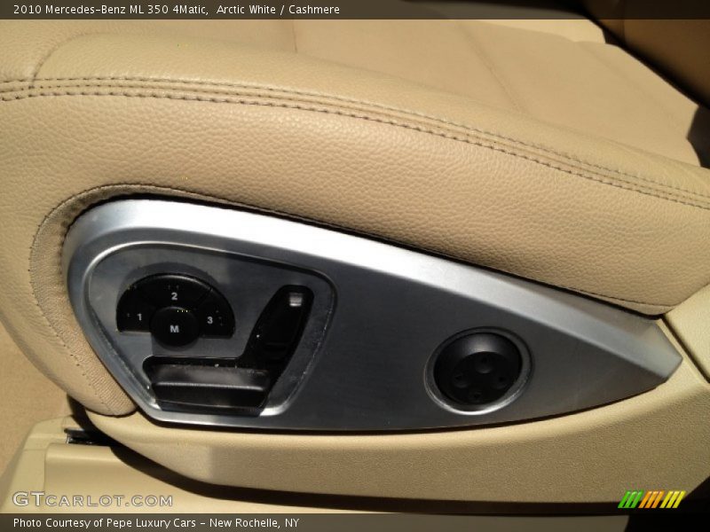 Arctic White / Cashmere 2010 Mercedes-Benz ML 350 4Matic