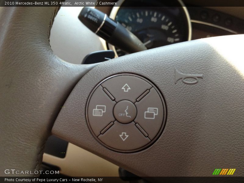 Arctic White / Cashmere 2010 Mercedes-Benz ML 350 4Matic
