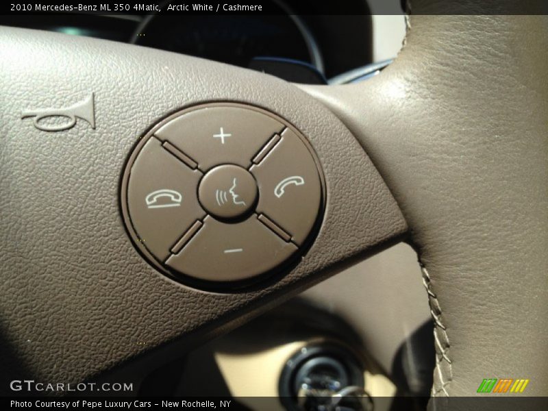 Arctic White / Cashmere 2010 Mercedes-Benz ML 350 4Matic