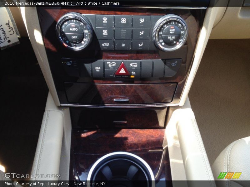 Arctic White / Cashmere 2010 Mercedes-Benz ML 350 4Matic
