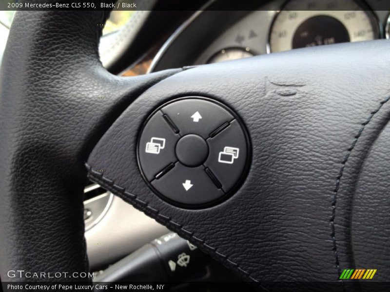 Black / Black 2009 Mercedes-Benz CLS 550
