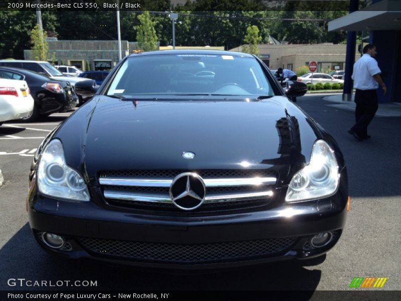 Black / Black 2009 Mercedes-Benz CLS 550