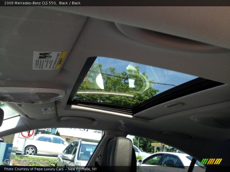 Black / Black 2009 Mercedes-Benz CLS 550