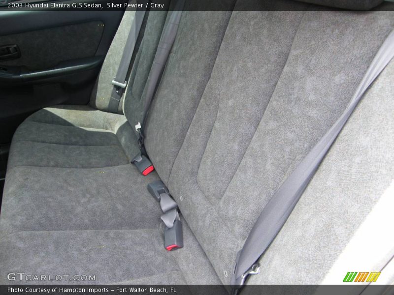 Silver Pewter / Gray 2003 Hyundai Elantra GLS Sedan