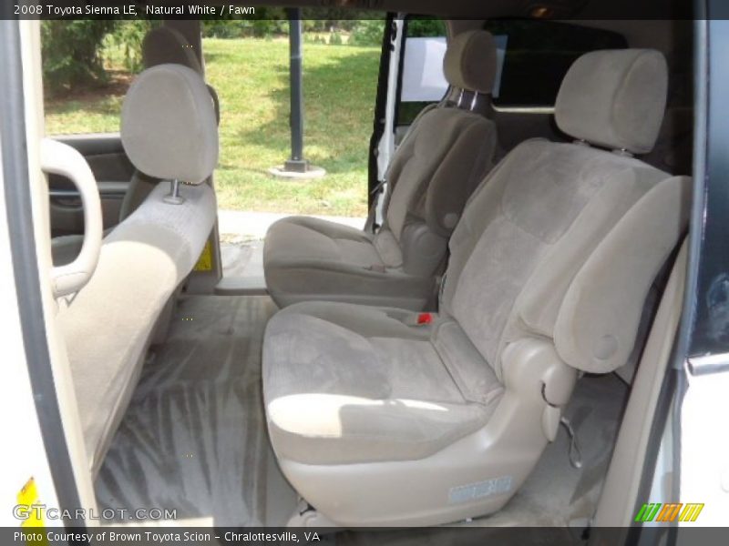 Natural White / Fawn 2008 Toyota Sienna LE