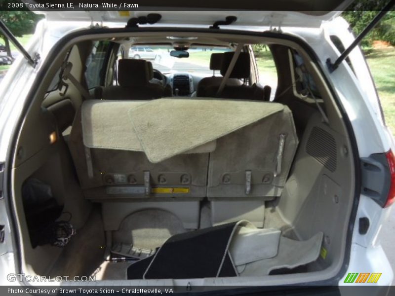 Natural White / Fawn 2008 Toyota Sienna LE