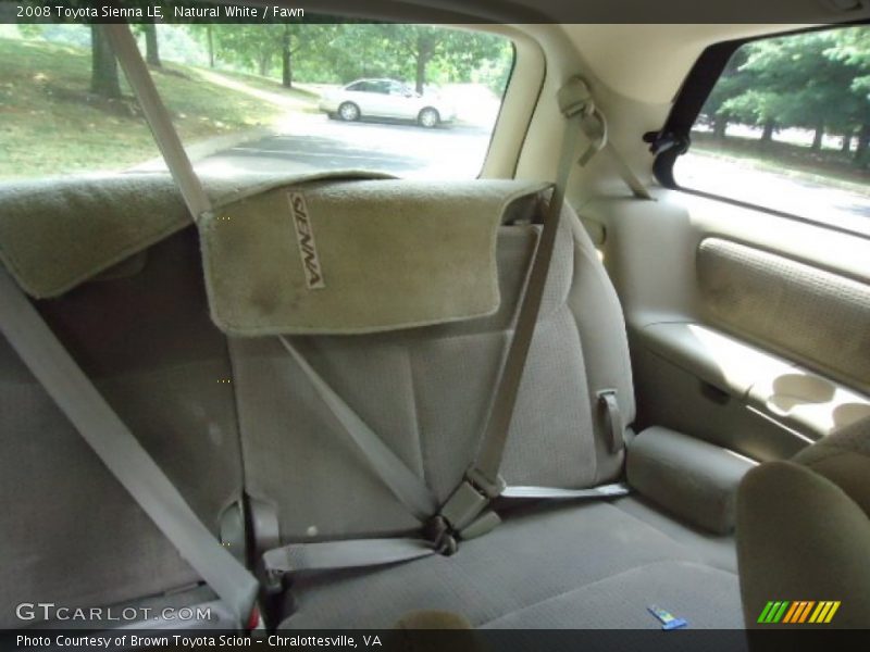 Natural White / Fawn 2008 Toyota Sienna LE