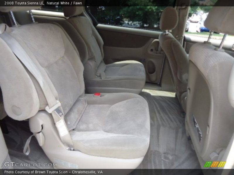 Natural White / Fawn 2008 Toyota Sienna LE