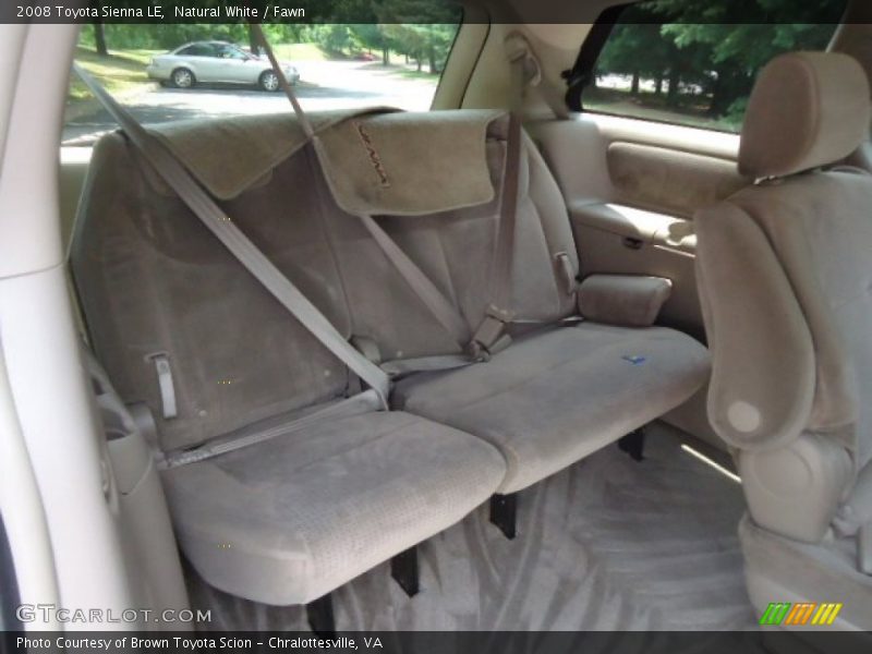 Natural White / Fawn 2008 Toyota Sienna LE