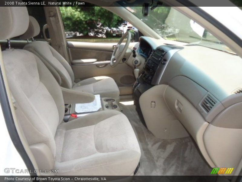Natural White / Fawn 2008 Toyota Sienna LE