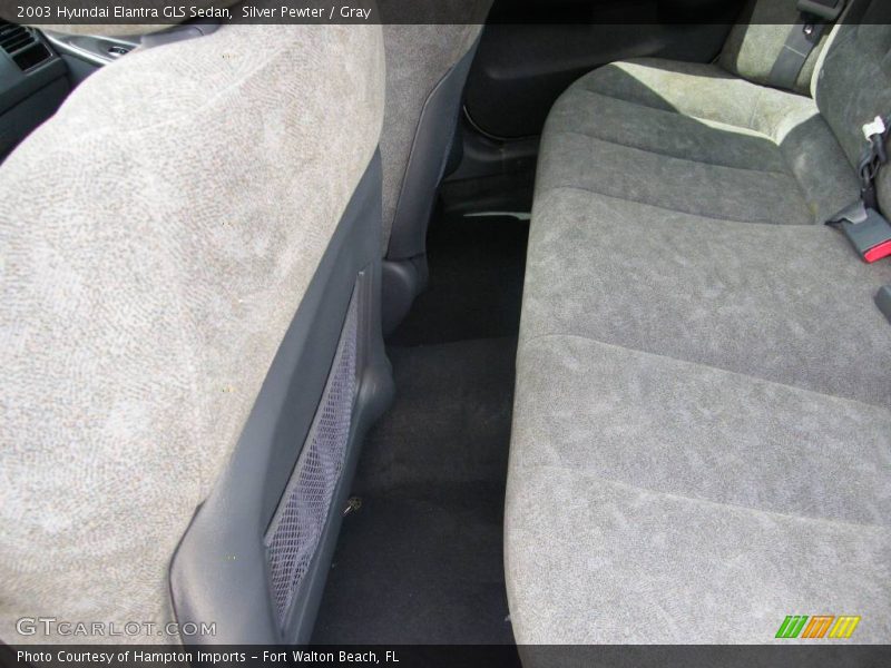 Silver Pewter / Gray 2003 Hyundai Elantra GLS Sedan