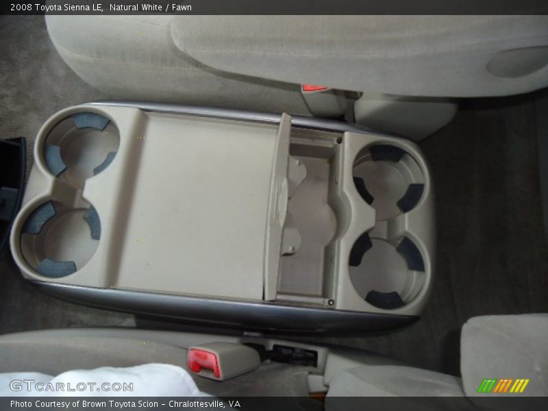 Natural White / Fawn 2008 Toyota Sienna LE