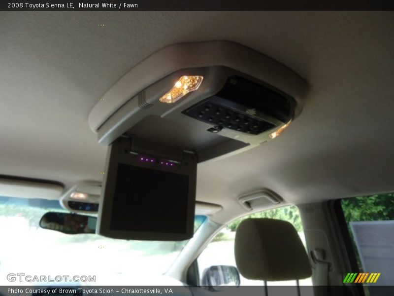 Natural White / Fawn 2008 Toyota Sienna LE