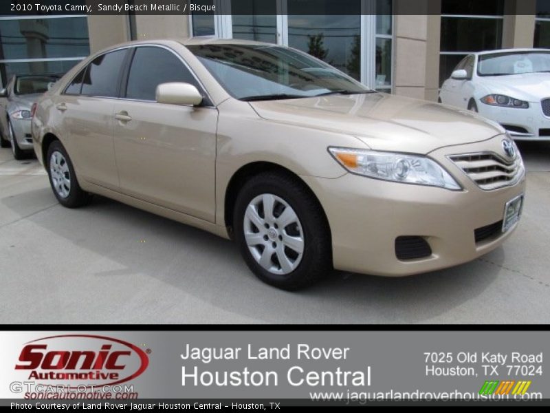 Sandy Beach Metallic / Bisque 2010 Toyota Camry