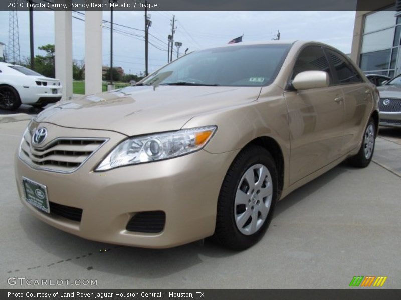 Sandy Beach Metallic / Bisque 2010 Toyota Camry