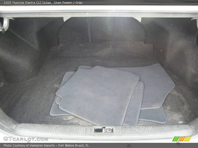 Silver Pewter / Gray 2003 Hyundai Elantra GLS Sedan