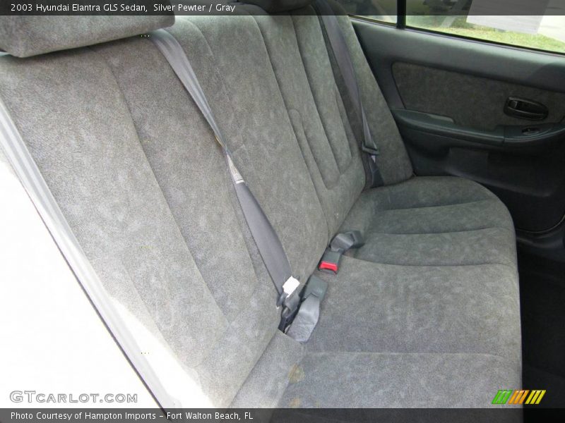 Silver Pewter / Gray 2003 Hyundai Elantra GLS Sedan