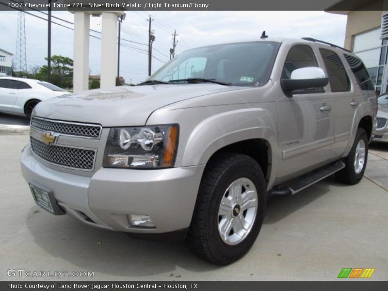 Silver Birch Metallic / Light Titanium/Ebony 2007 Chevrolet Tahoe Z71