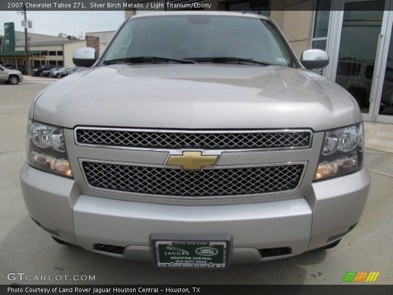 Silver Birch Metallic / Light Titanium/Ebony 2007 Chevrolet Tahoe Z71