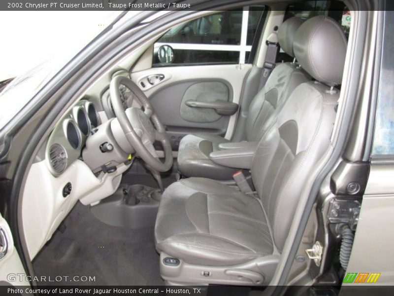 Front Seat of 2002 PT Cruiser Limited