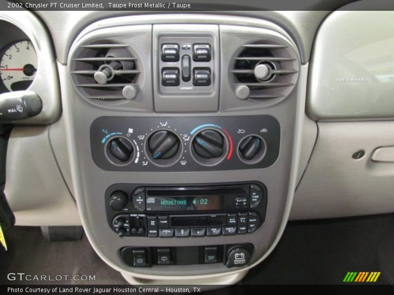 Controls of 2002 PT Cruiser Limited