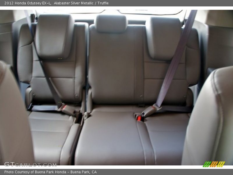 Alabaster Silver Metallic / Truffle 2012 Honda Odyssey EX-L