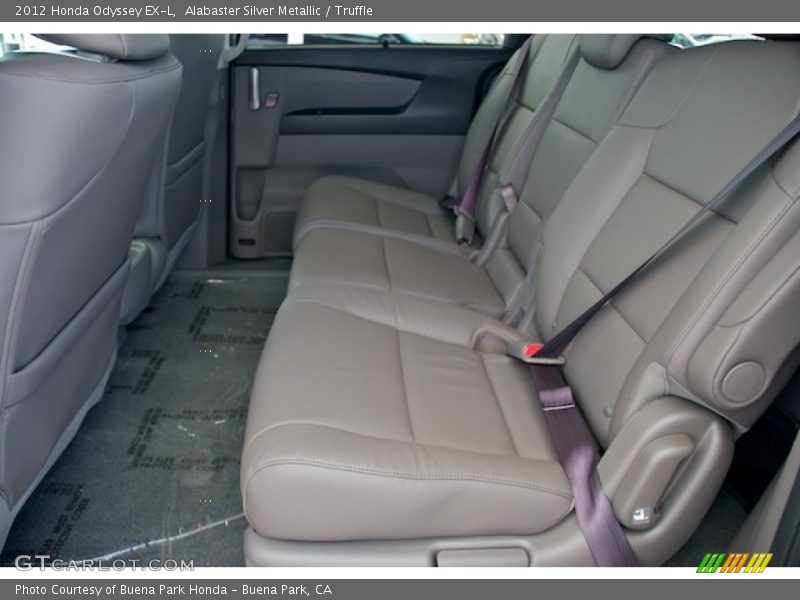 Alabaster Silver Metallic / Truffle 2012 Honda Odyssey EX-L