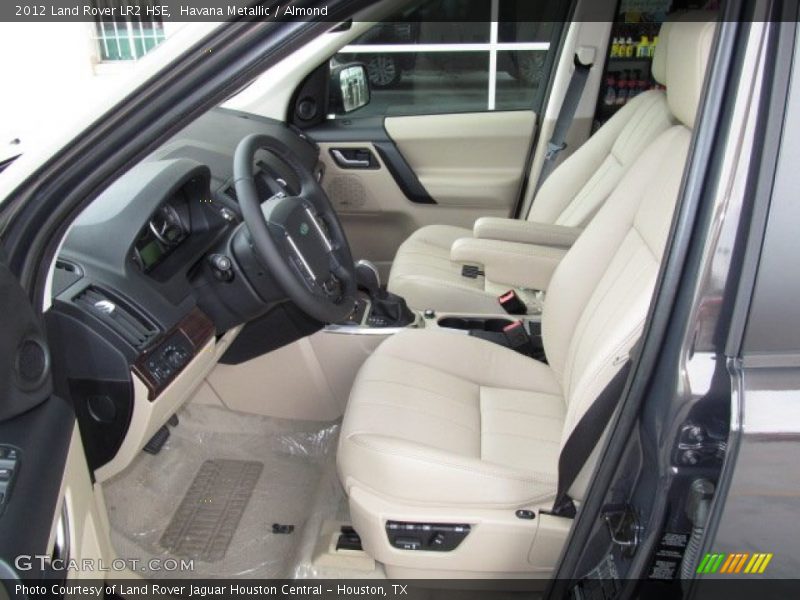  2012 LR2 HSE Almond Interior
