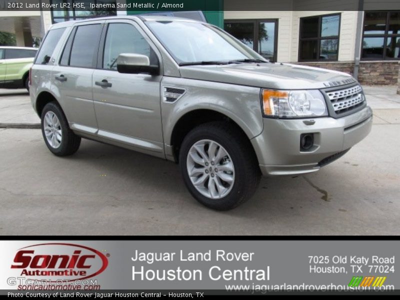 Ipanema Sand Metallic / Almond 2012 Land Rover LR2 HSE