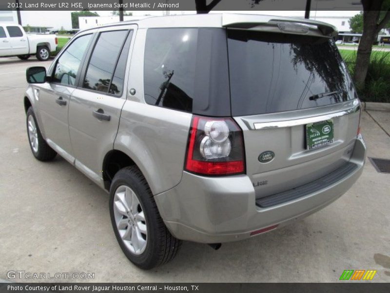 Ipanema Sand Metallic / Almond 2012 Land Rover LR2 HSE