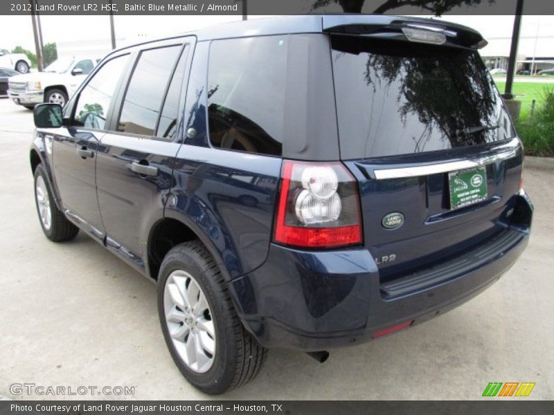 Baltic Blue Metallic / Almond 2012 Land Rover LR2 HSE