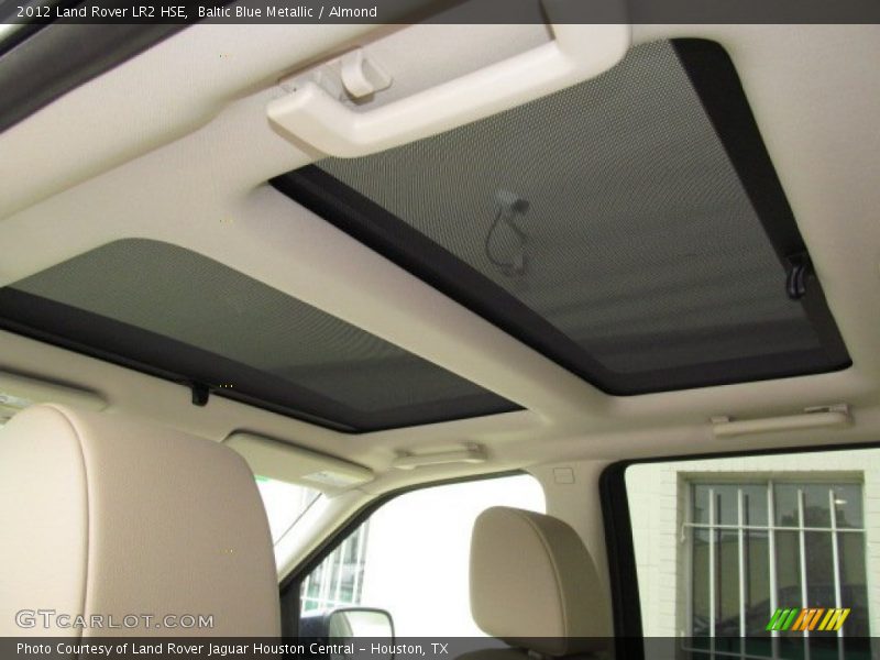 Sunroof of 2012 LR2 HSE