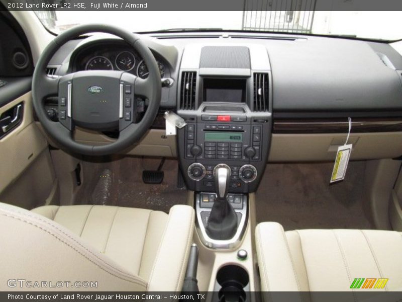 Dashboard of 2012 LR2 HSE