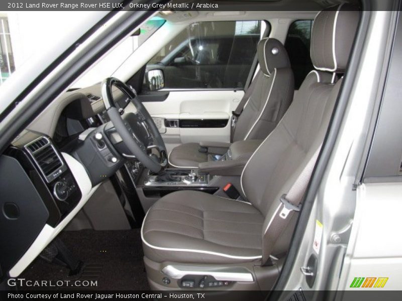 Orkney Grey Metallic / Arabica 2012 Land Rover Range Rover HSE LUX