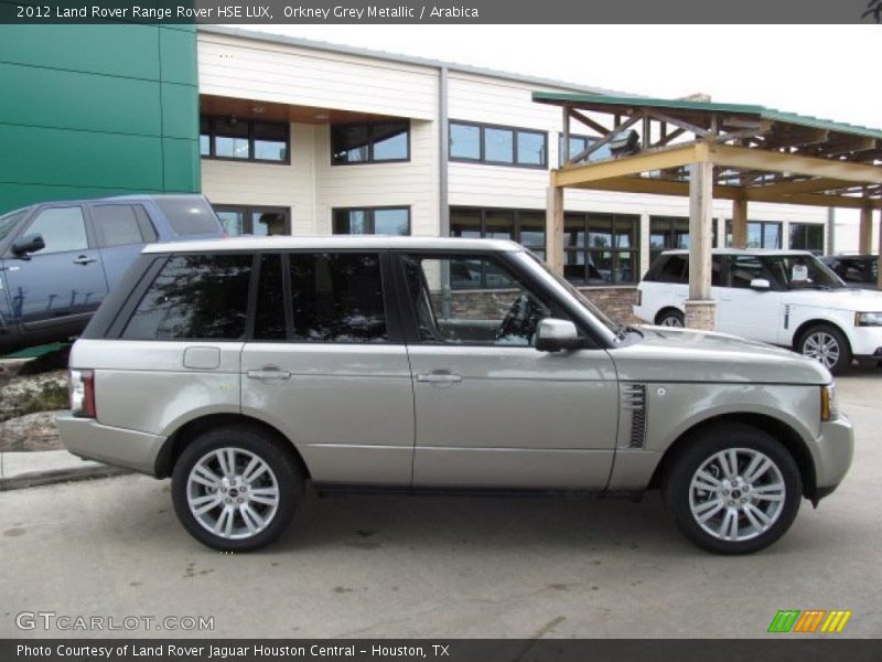 Orkney Grey Metallic / Arabica 2012 Land Rover Range Rover HSE LUX