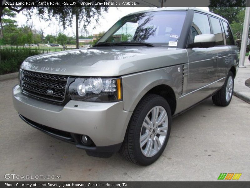 Orkney Grey Metallic / Arabica 2012 Land Rover Range Rover HSE LUX