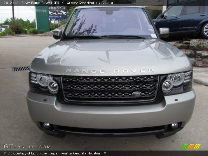 Orkney Grey Metallic / Arabica 2012 Land Rover Range Rover HSE LUX