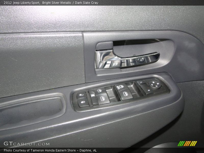 Bright Silver Metallic / Dark Slate Gray 2012 Jeep Liberty Sport