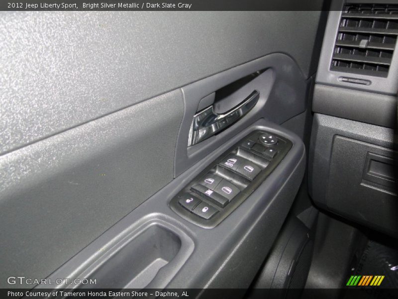 Bright Silver Metallic / Dark Slate Gray 2012 Jeep Liberty Sport