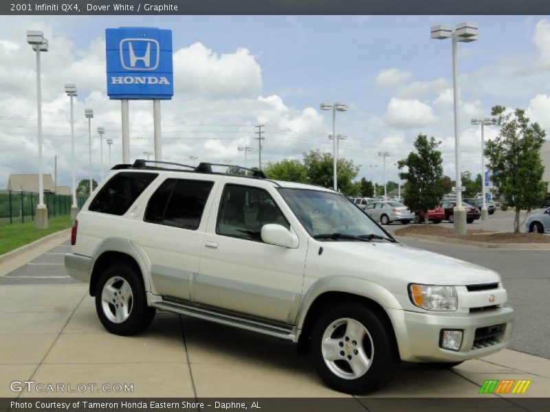 Dover White / Graphite 2001 Infiniti QX4