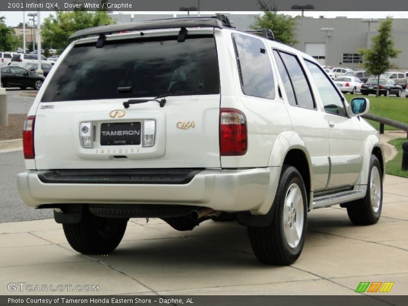 Dover White / Graphite 2001 Infiniti QX4