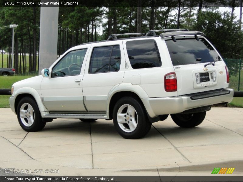 Dover White / Graphite 2001 Infiniti QX4