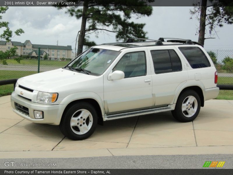 Dover White / Graphite 2001 Infiniti QX4
