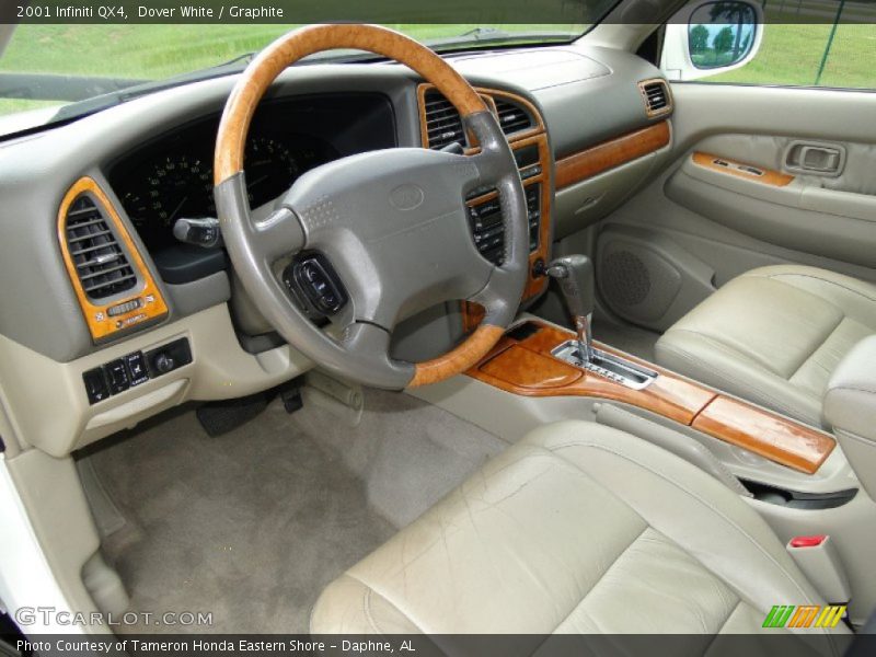  2001 QX4  Graphite Interior