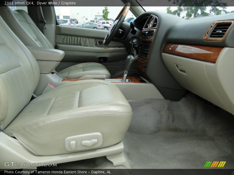 Dover White / Graphite 2001 Infiniti QX4