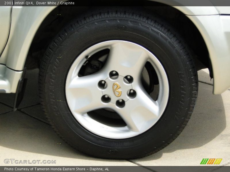 Dover White / Graphite 2001 Infiniti QX4