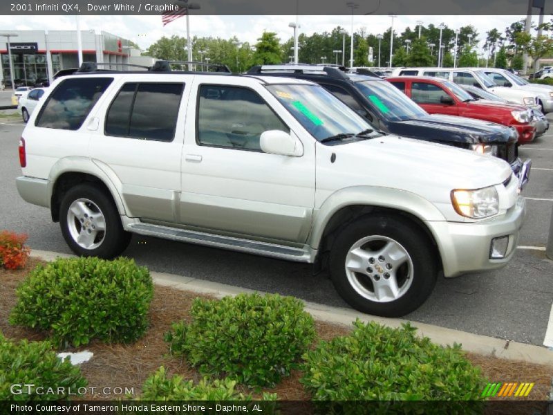 Dover White / Graphite 2001 Infiniti QX4