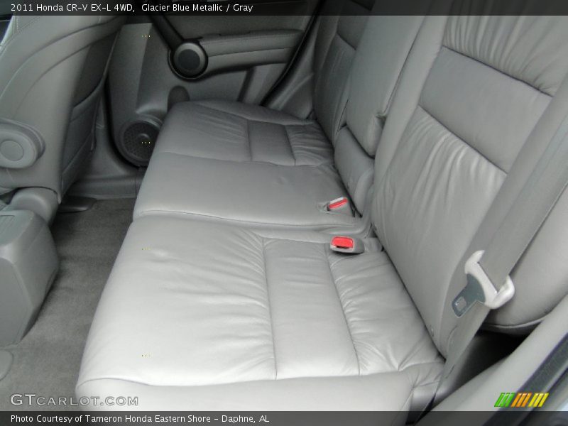 Glacier Blue Metallic / Gray 2011 Honda CR-V EX-L 4WD