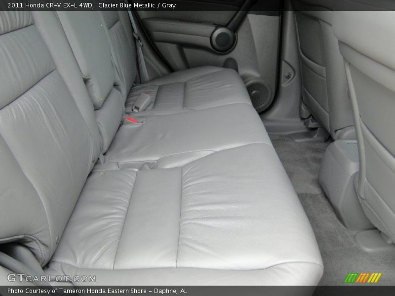 Glacier Blue Metallic / Gray 2011 Honda CR-V EX-L 4WD