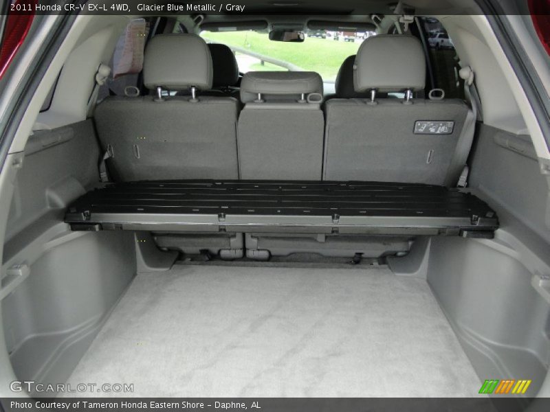 Glacier Blue Metallic / Gray 2011 Honda CR-V EX-L 4WD